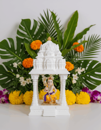 South Indian Mini Temple  - 8 Inches for Home | Office | Gifting