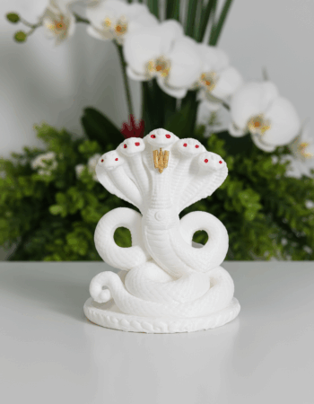 Exclusive Adi Sesha Idol Thiruooragam Divya Desam Kanchipuram – Sacred Adisesha Statue for Home Puja | Decor | Car Dashboard