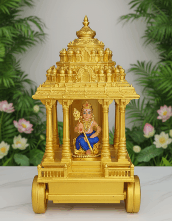 Golden Chariot ( தங்கத் தேர் ) 3D Printed – Exclusive Design by Anantix 3D for Home | Office | Gifiting