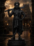 Karuppasamy Idol Standing Pose 4 Inches 3D Printed – For Home | Office | Car Dashboard